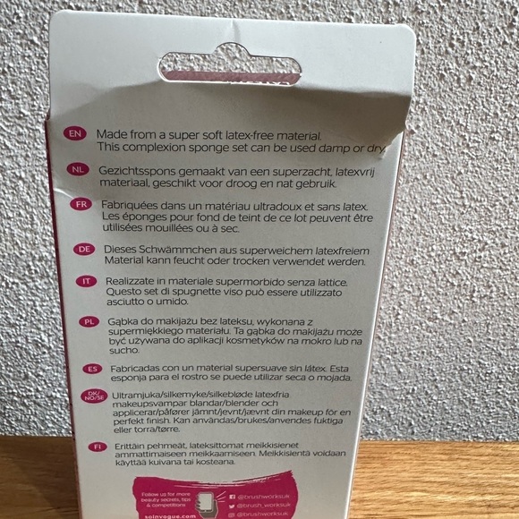 Brush works HD midi sponge set multicoloured makeup tools new - Picture 6 of 8